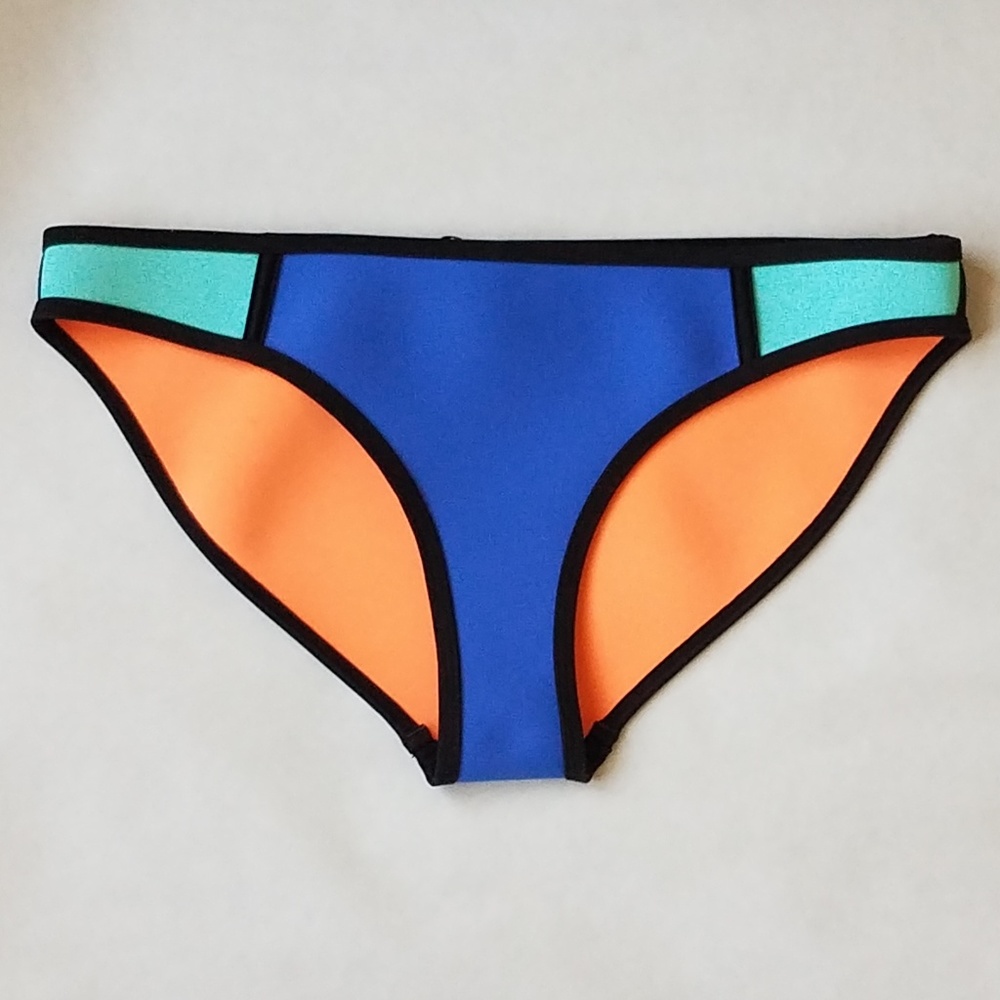 Triangl Bikini Bottom Poppy Sea Spritz Blue Large